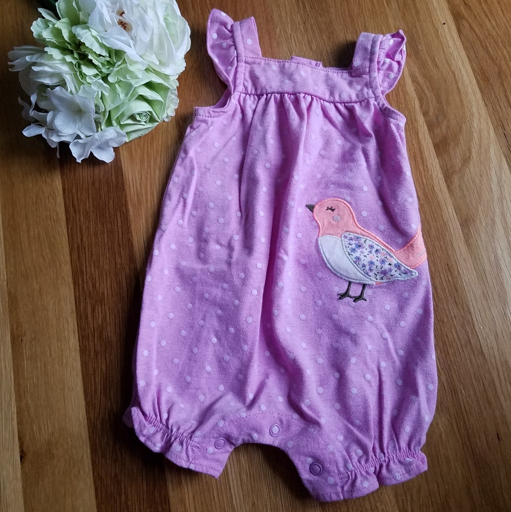 Baby girls sleeveless onesie